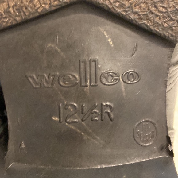 WELLCO Combat Man 🥾 size 12 1/2 R in very good condition real leather - Picture 8 of 16